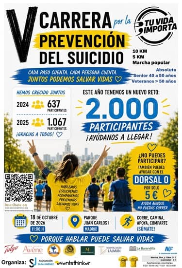 V Carrera Prevención del Suicidio