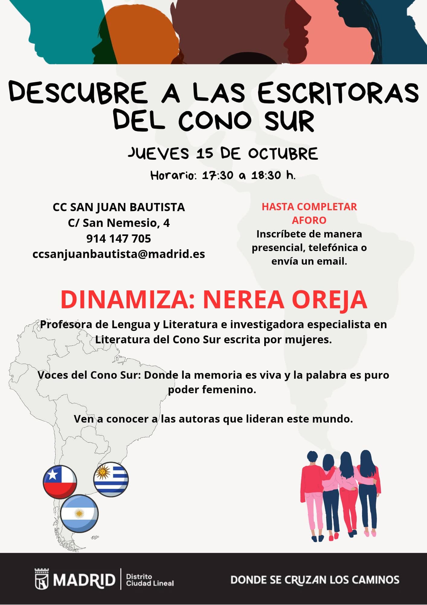 Encuentro literario con Nerea Oreja
