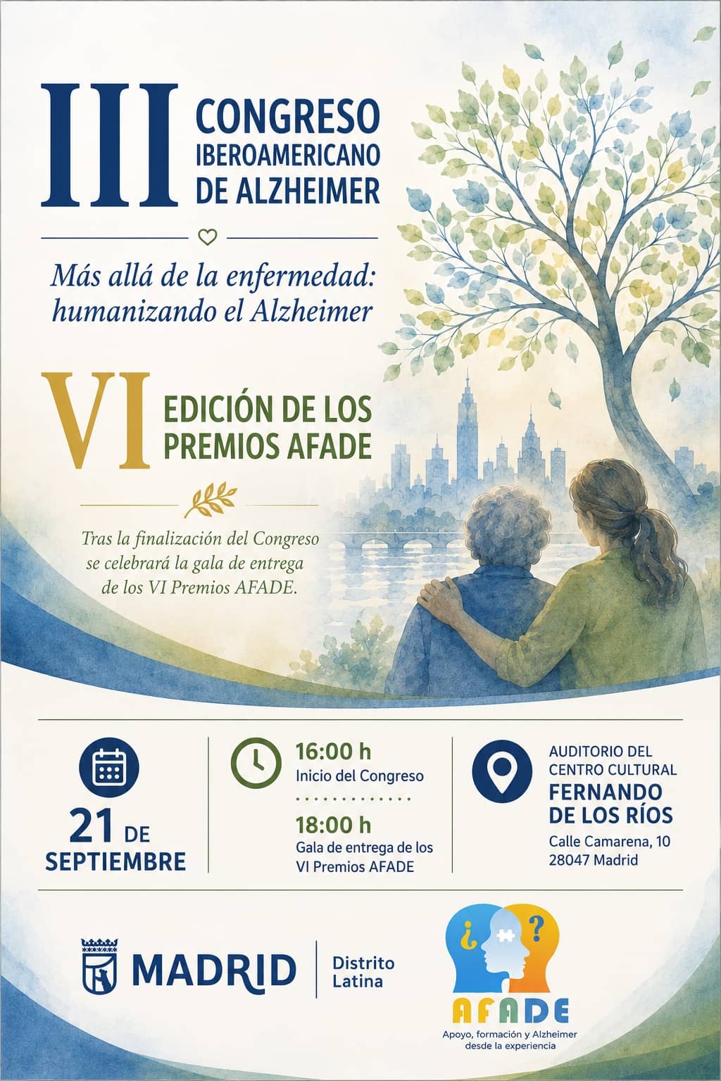 III Congreso Iberoamericano de Alzheimer y la VI Edición de los Premios AFADE