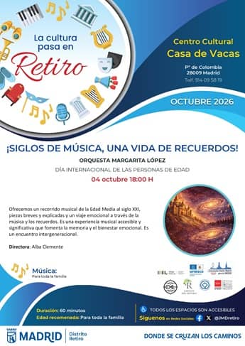 Siglos de música, una vida de recuerdos