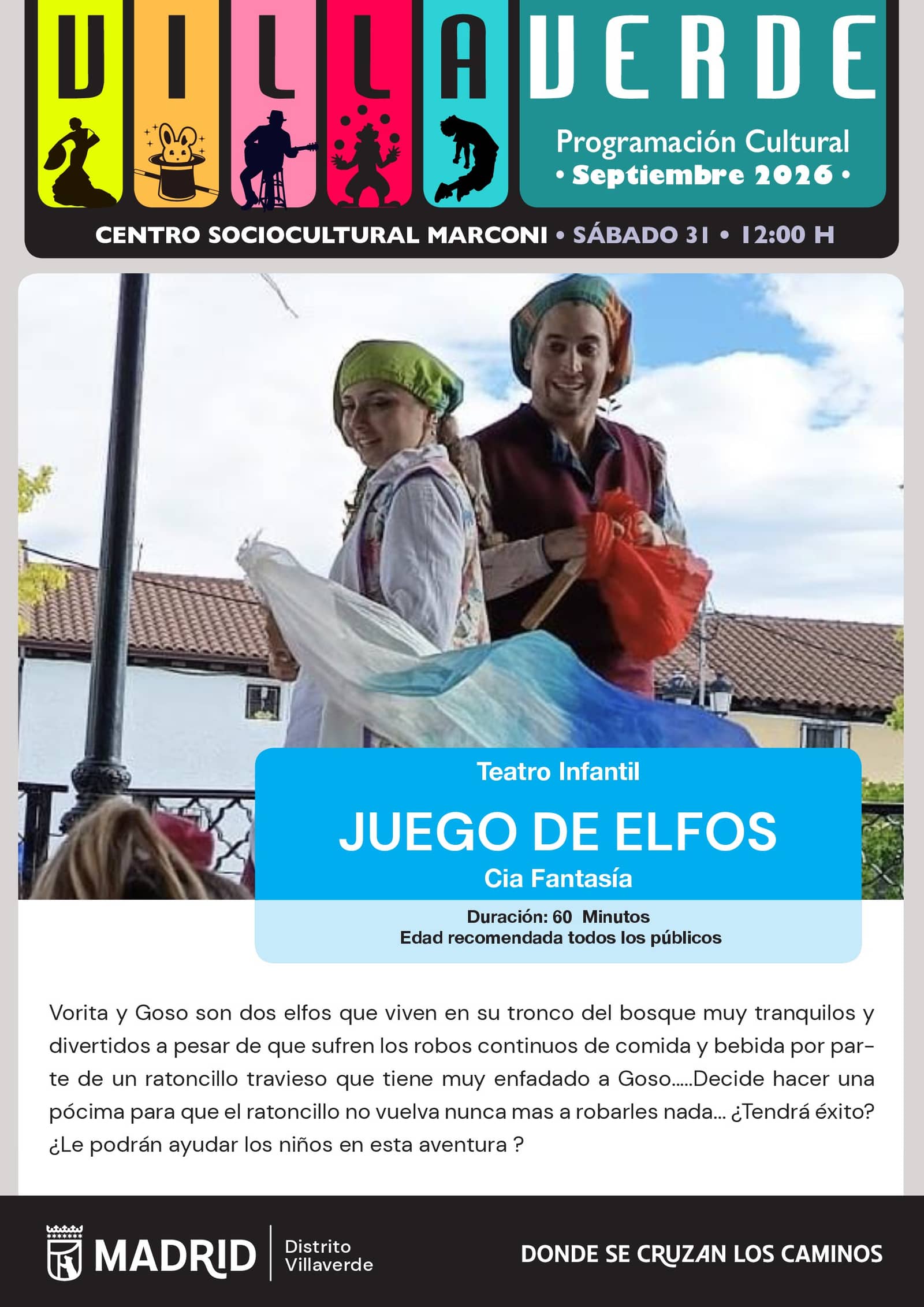 Teatro Infantil: `Juego de Elfos´