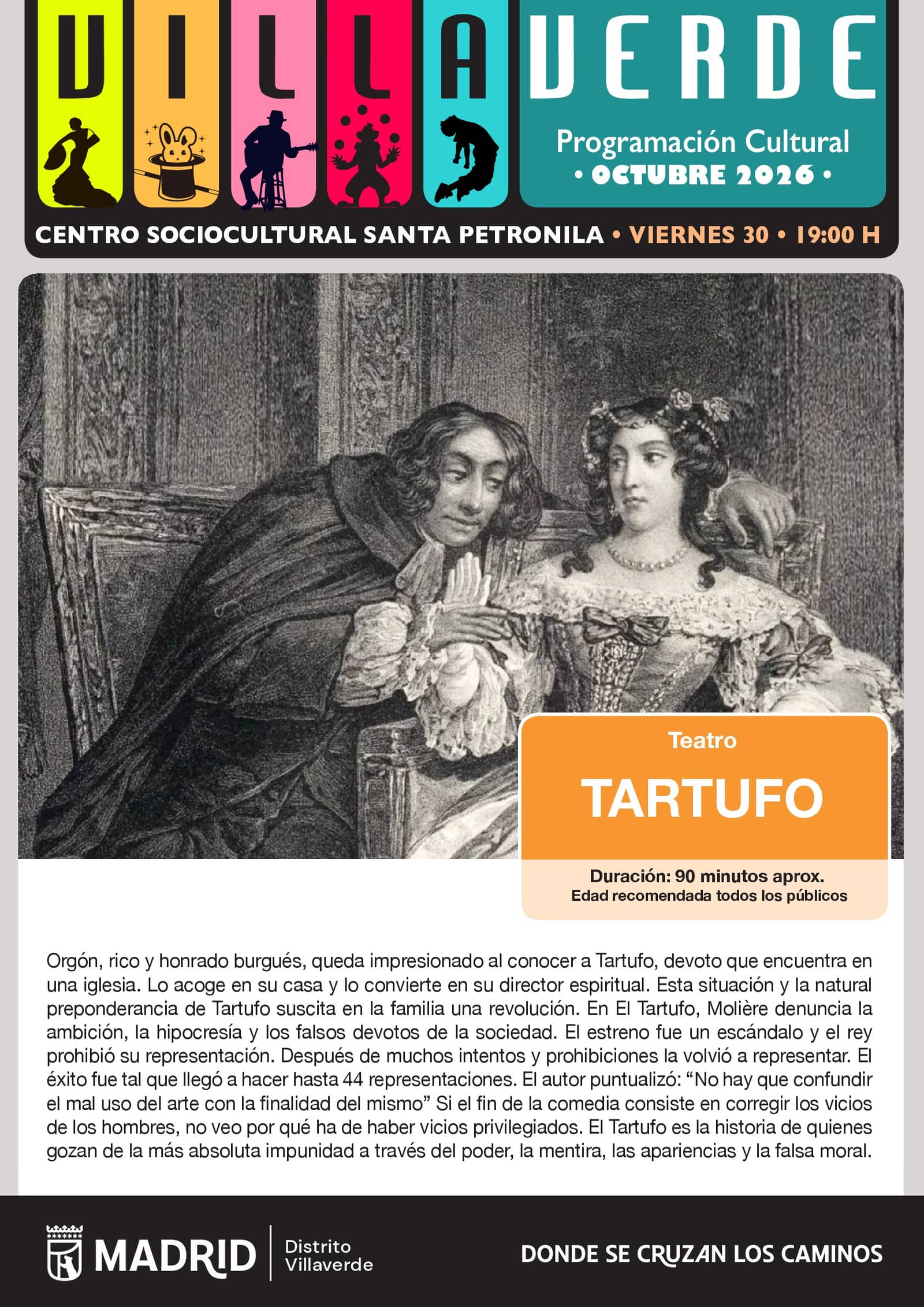 Teatro: `Tartufo´