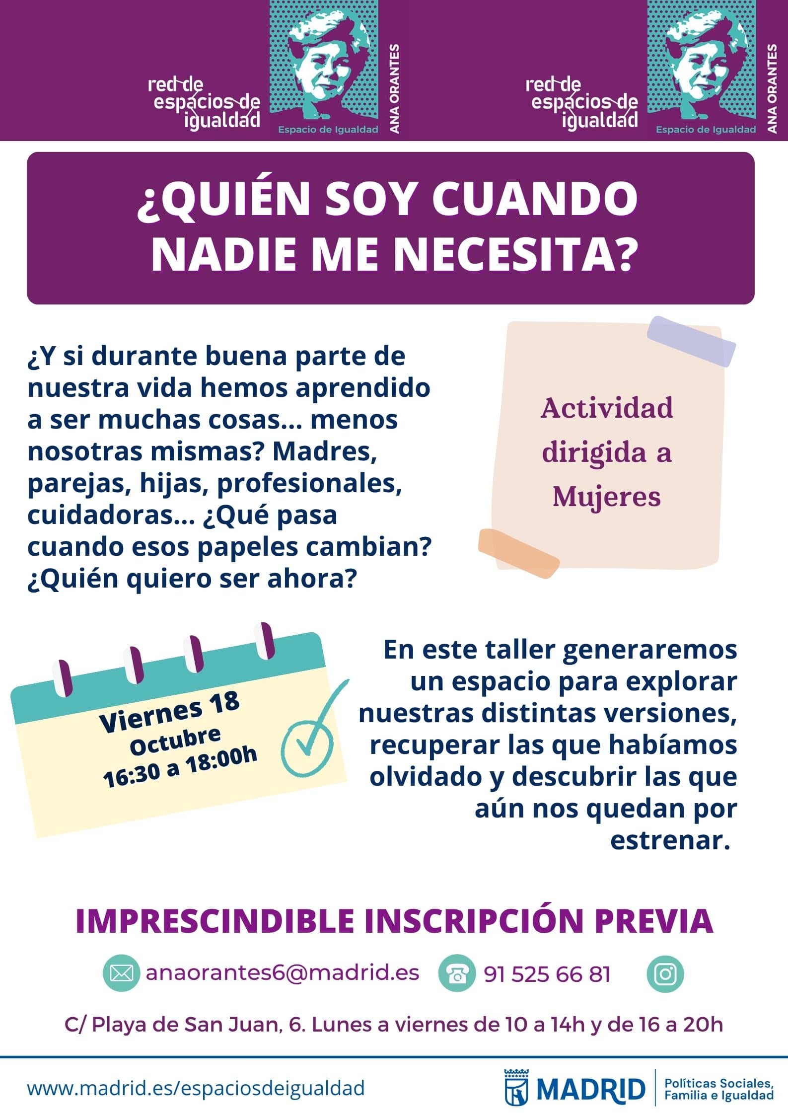 ¿Quién soy cuando nadie me necesita?