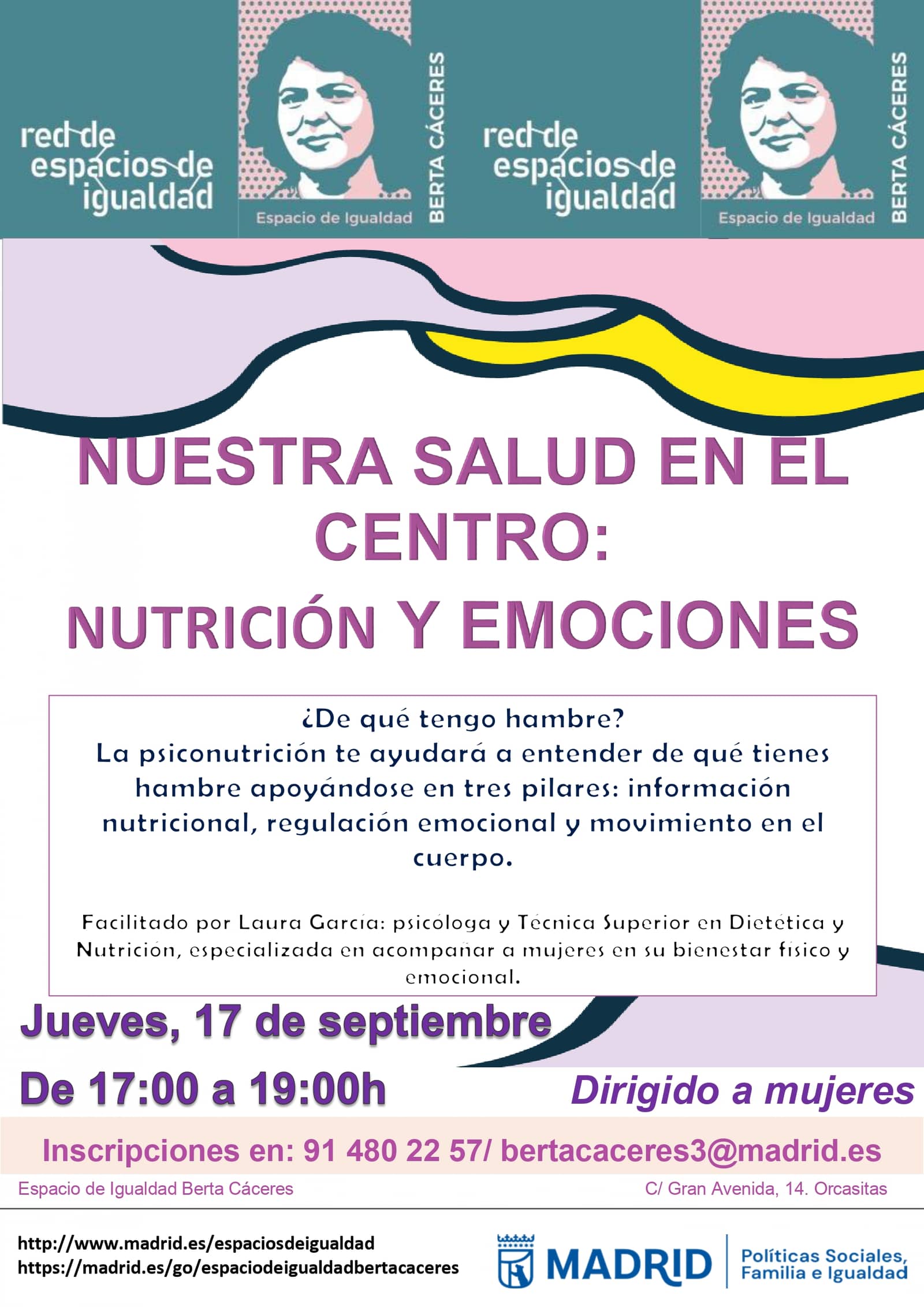 Nuestra salud en el centro: nutrición y emociones