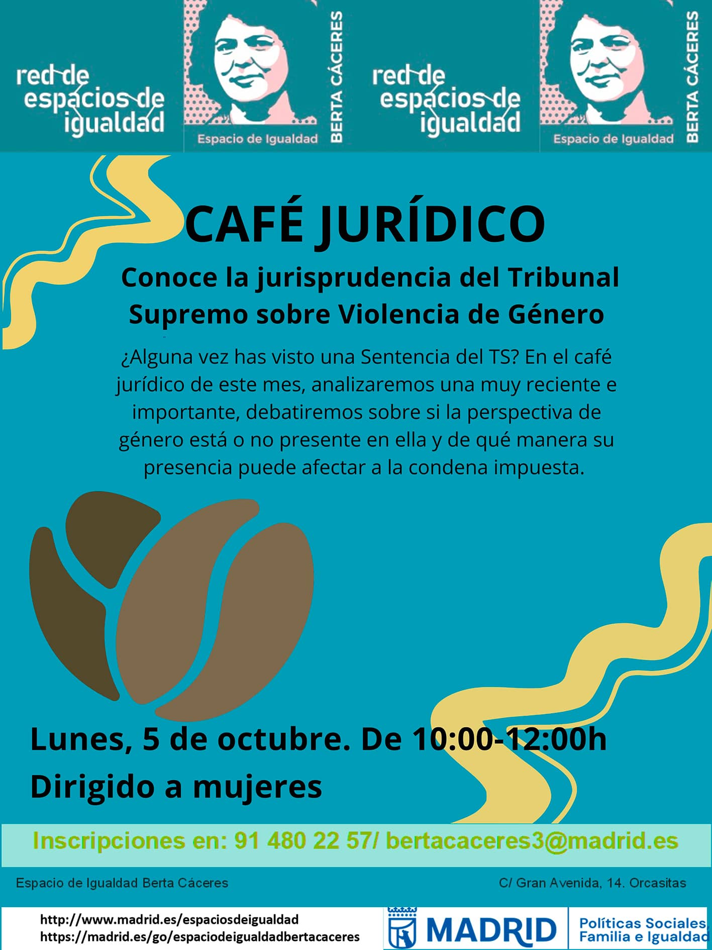 Café Jurídico: Conoce la jurisprudencia del Tribunal Supremo sobre Violencia de Género