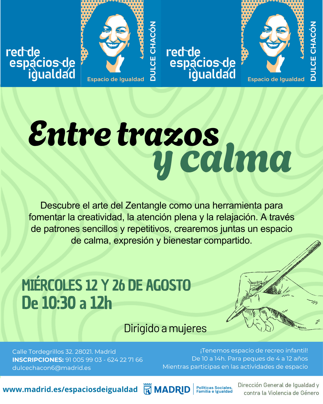 Entre trazos y calma. Zentangle