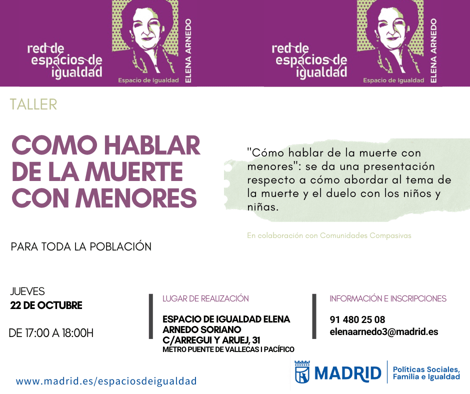 Cómo hablar de la muerte con menores