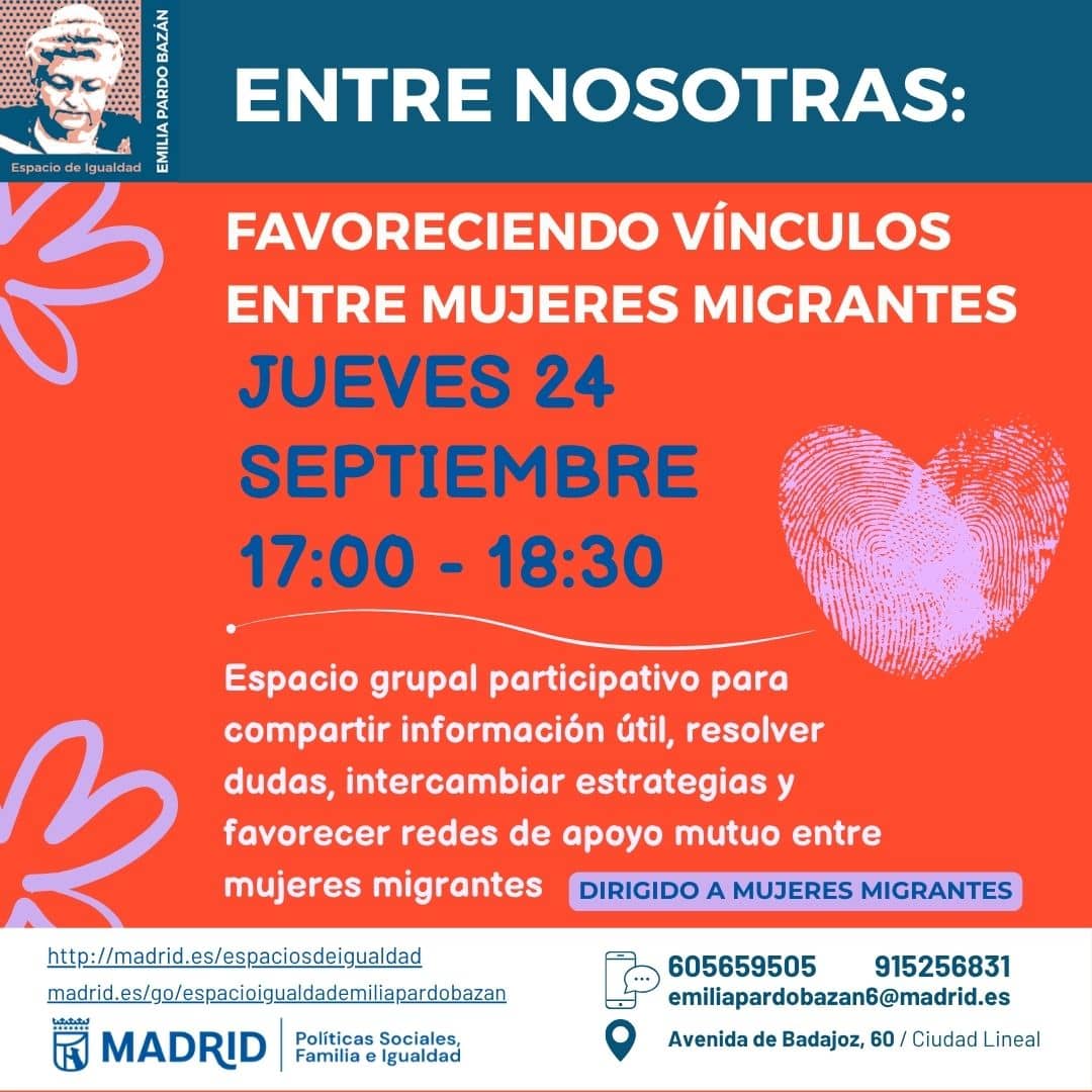 Entre nosotras: favoreciendo vínculos entre mujeres migrantes