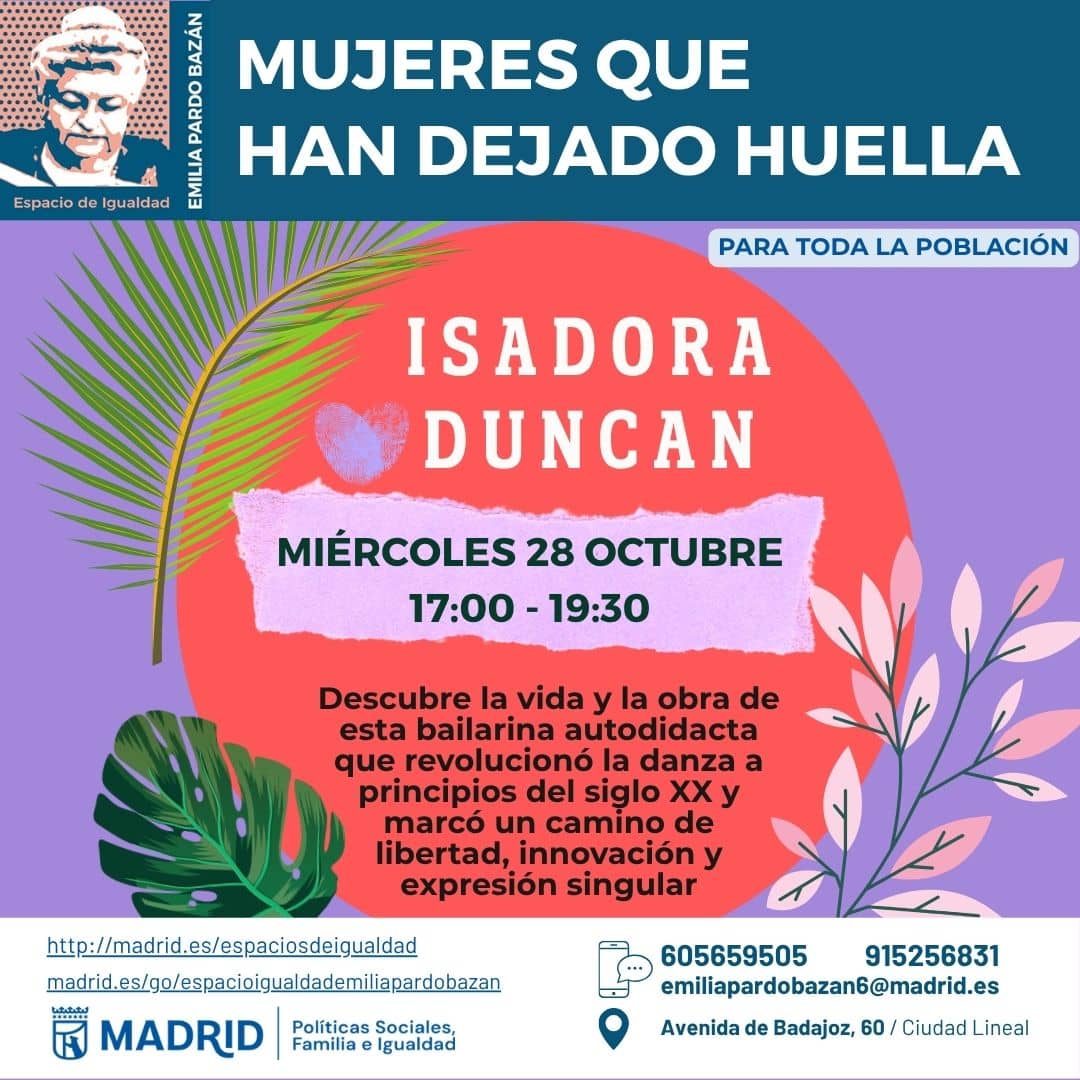Mujeres que han dejado huella: Isadora Duncan