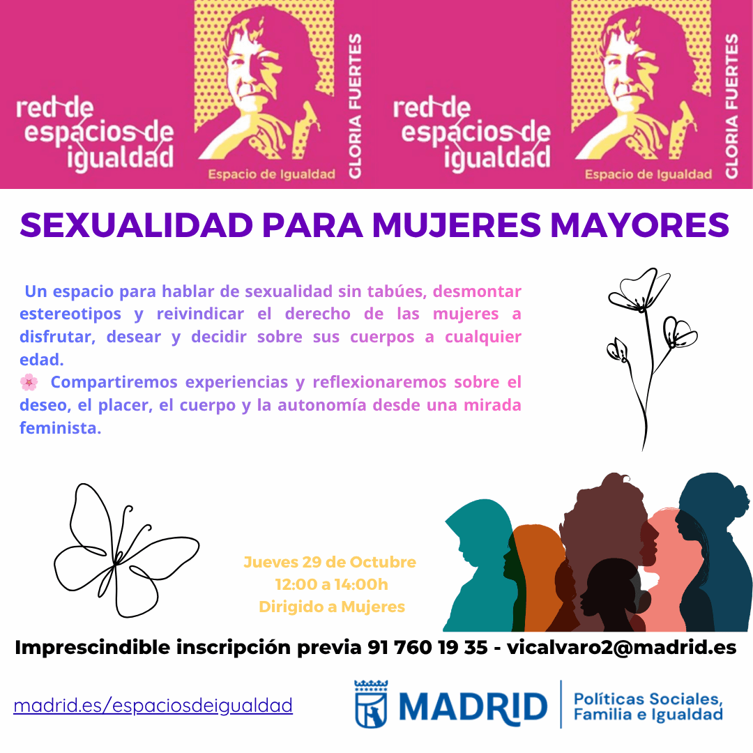Sexualidad para mujeres mayores