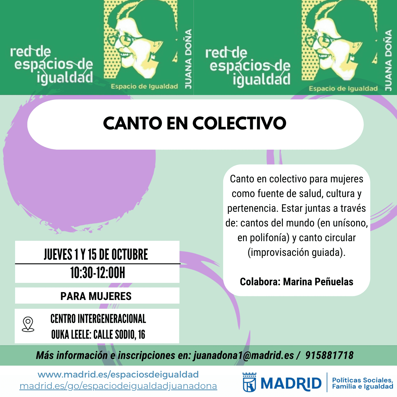 Canto en colectivo
