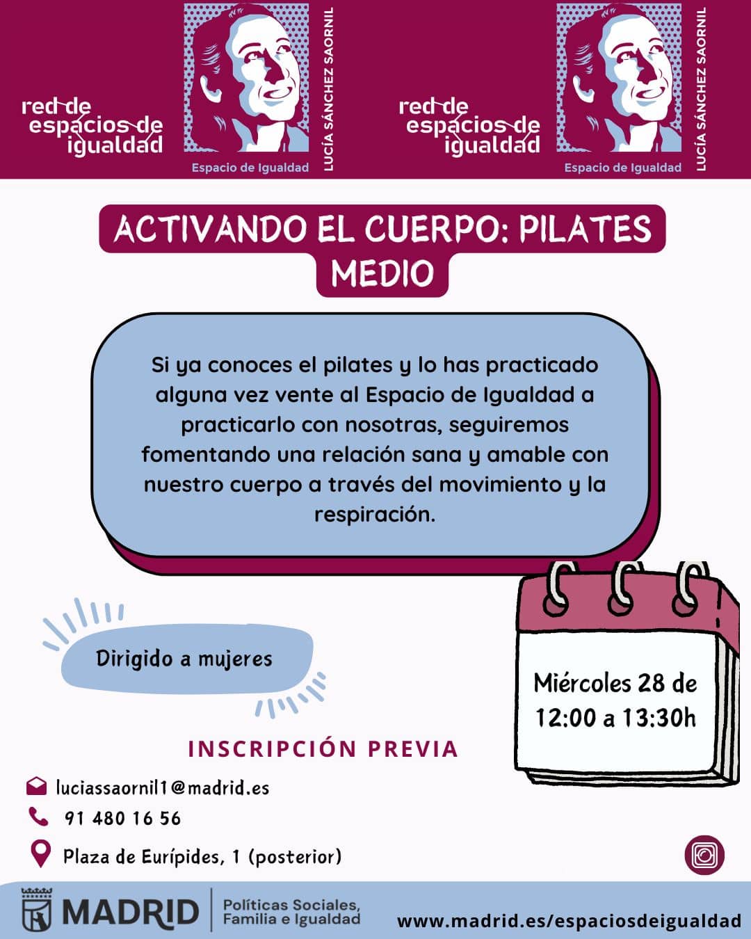 Activando el cuerpo: Pilates medio
