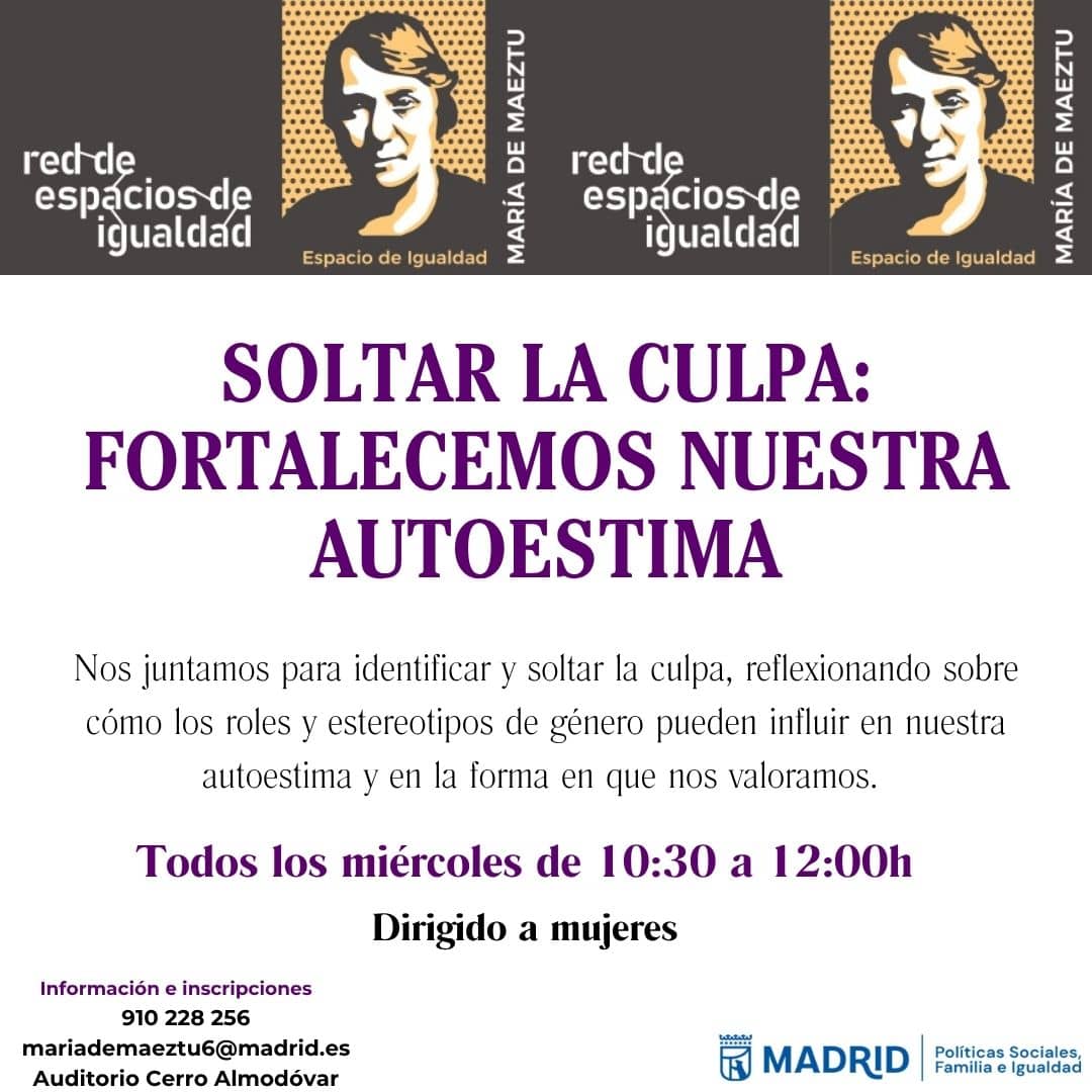 Soltar la culpa: fortalecemos nuestra autoestima