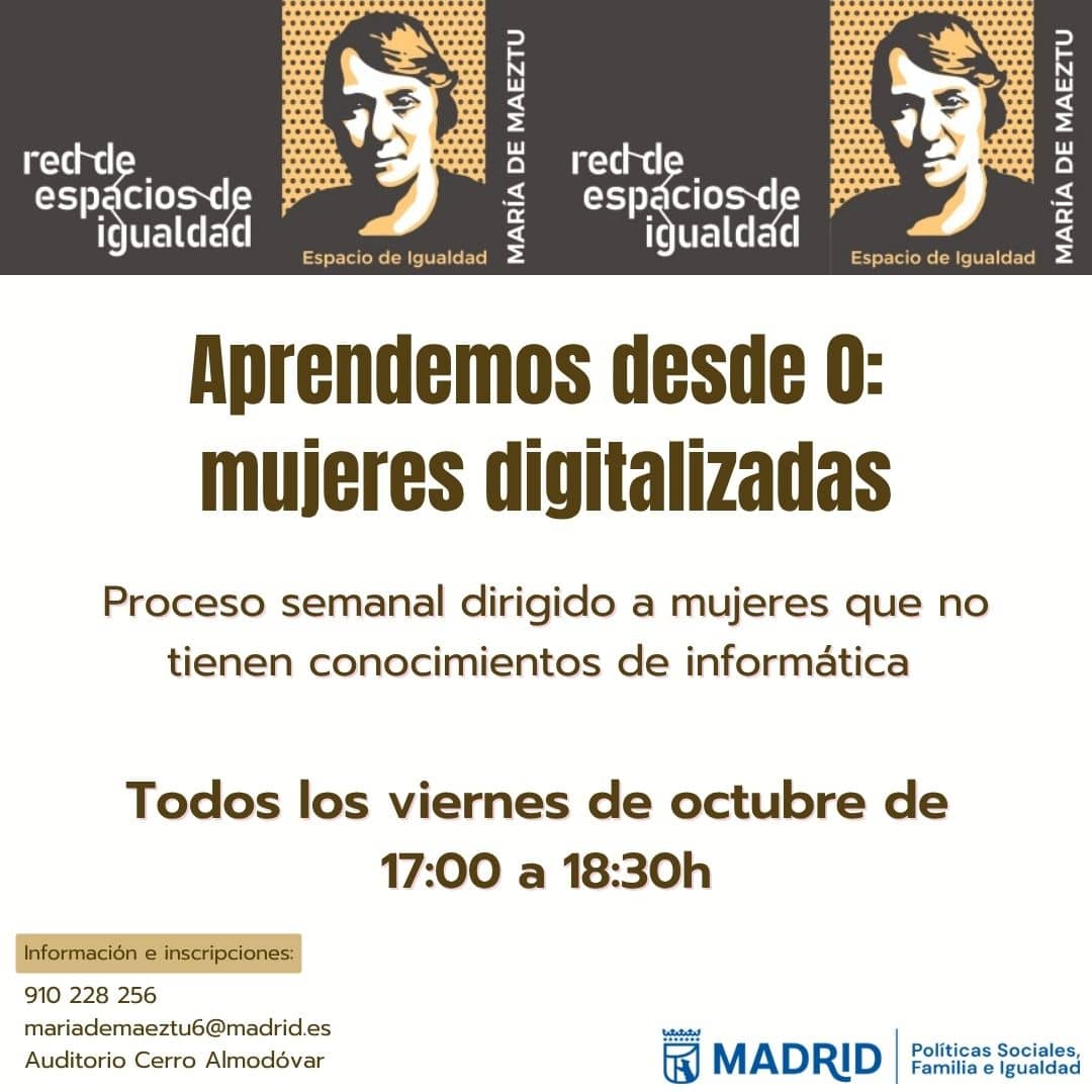 Aprendemos desde 0: mujeres digitalizadas