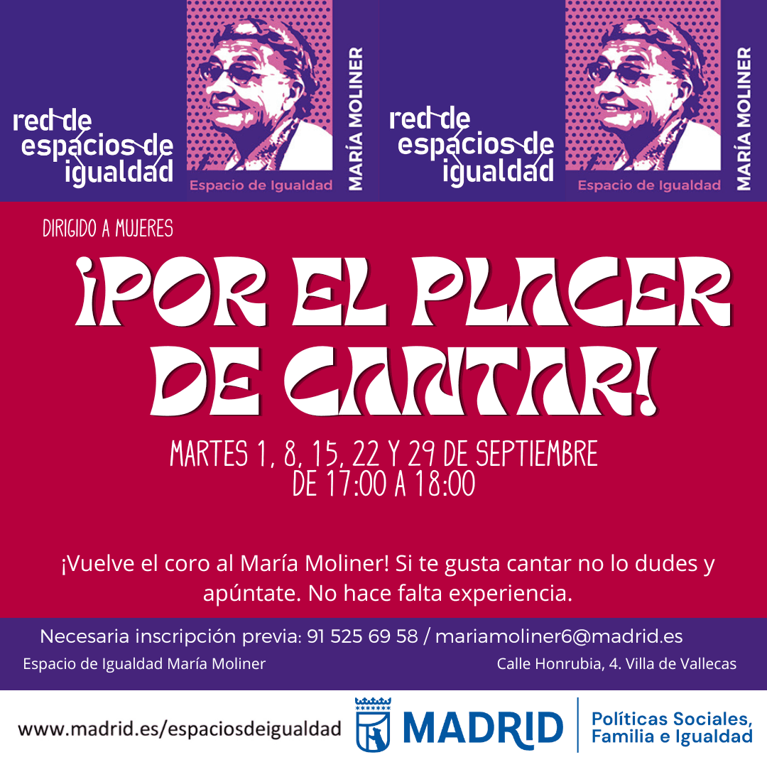 Por el placer de cantar. Coro