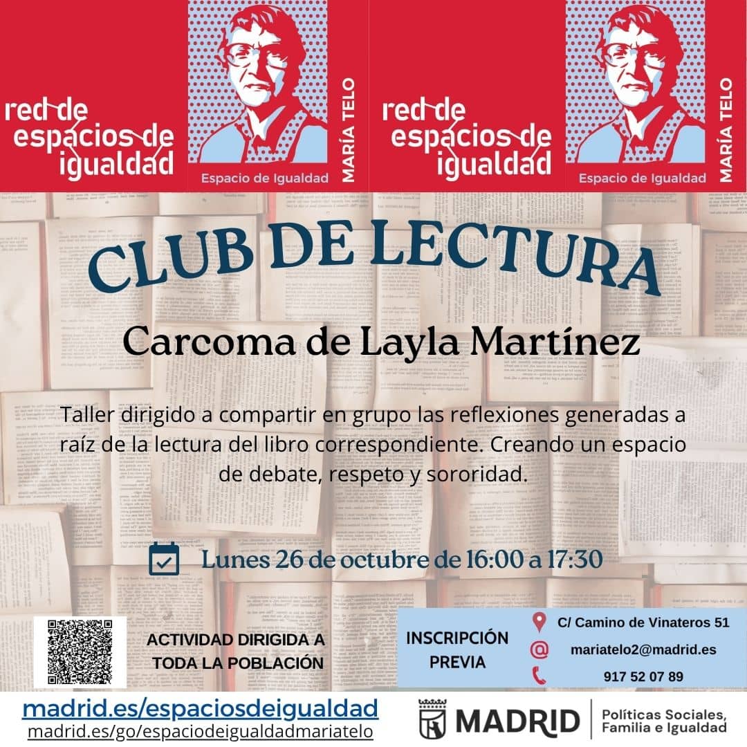 Club de lectura. Espacio de Igualdad María Telo