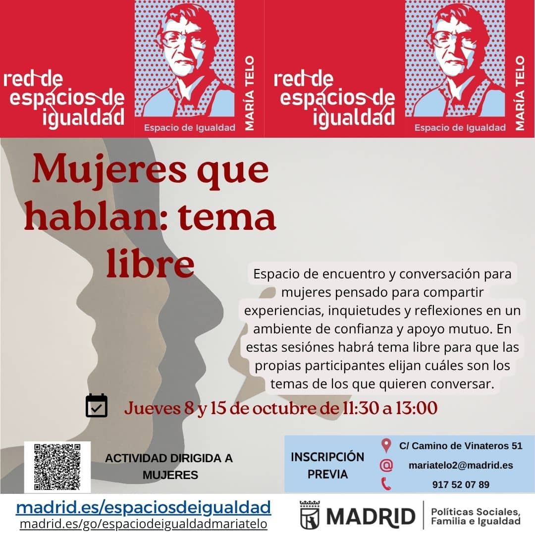 Mujeres que hablan: tema libre