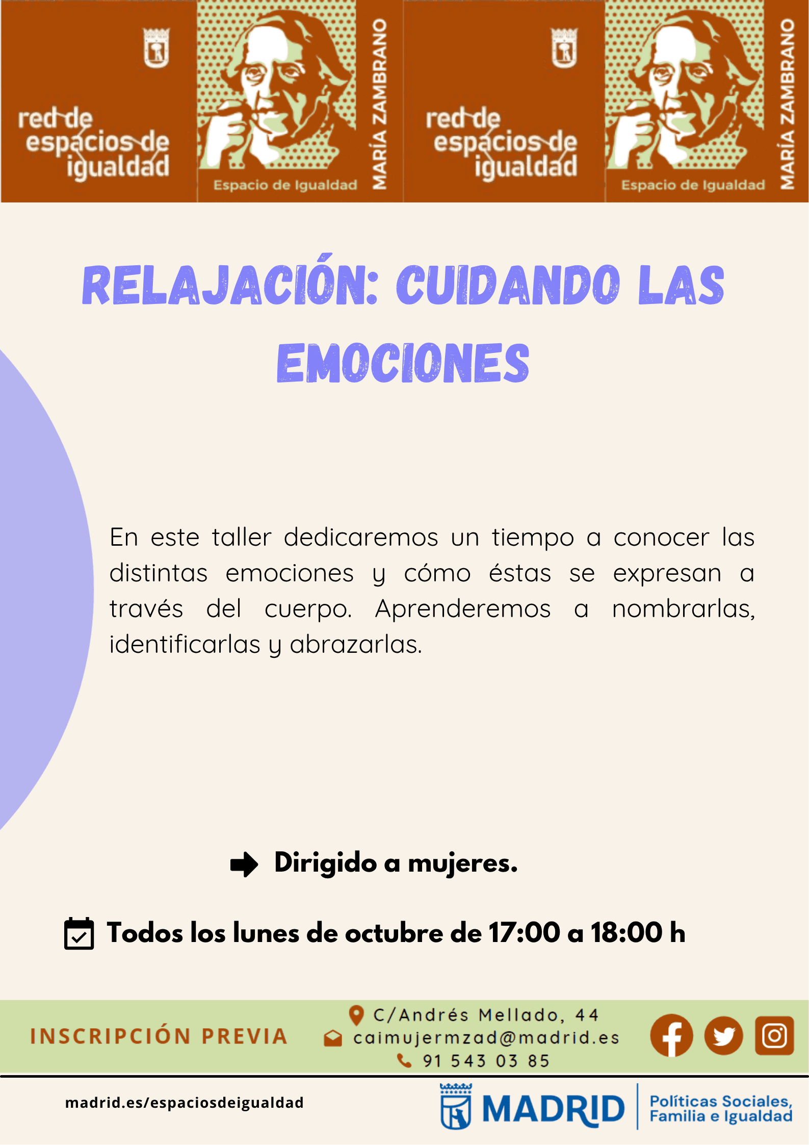 Relajación: cuidando las emociones