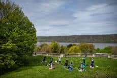 Yoga in the Garden