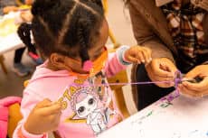 Family Art Project: Web Weavers