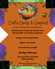 Crafts, Candy, & Compost