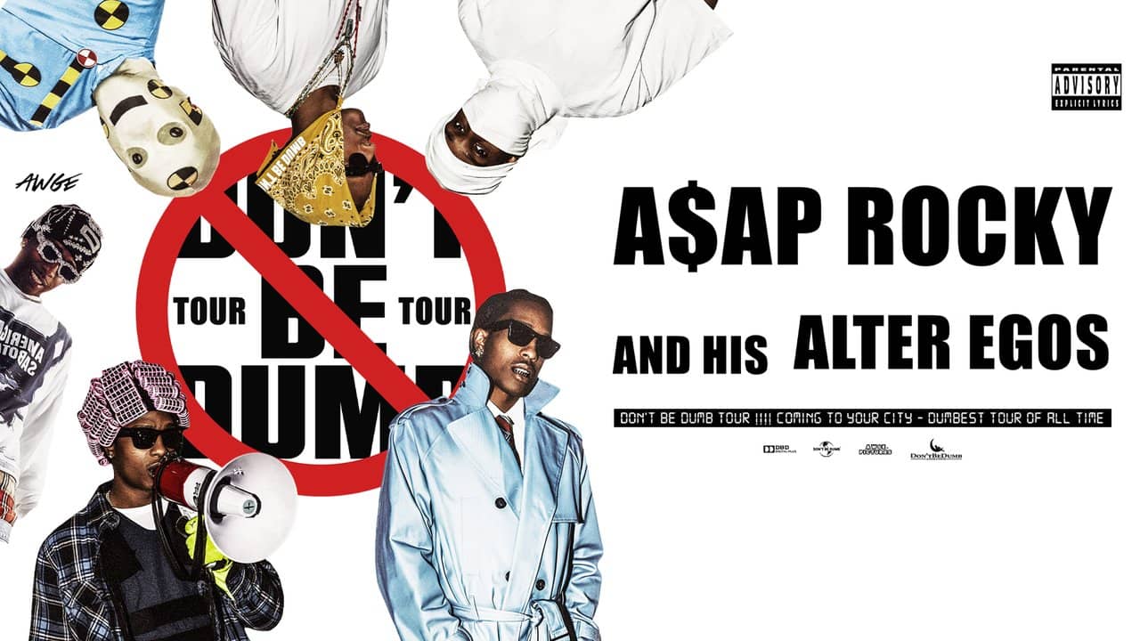 A$AP Rocky – Don’t Be Dumb World Tour
