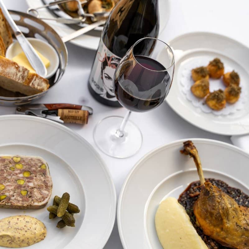 Beaujolais Nouveau at Luzette