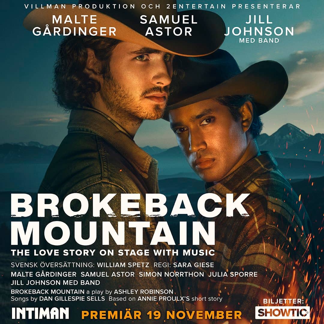 Brokeback Mountain- Swedish Premiere on stage