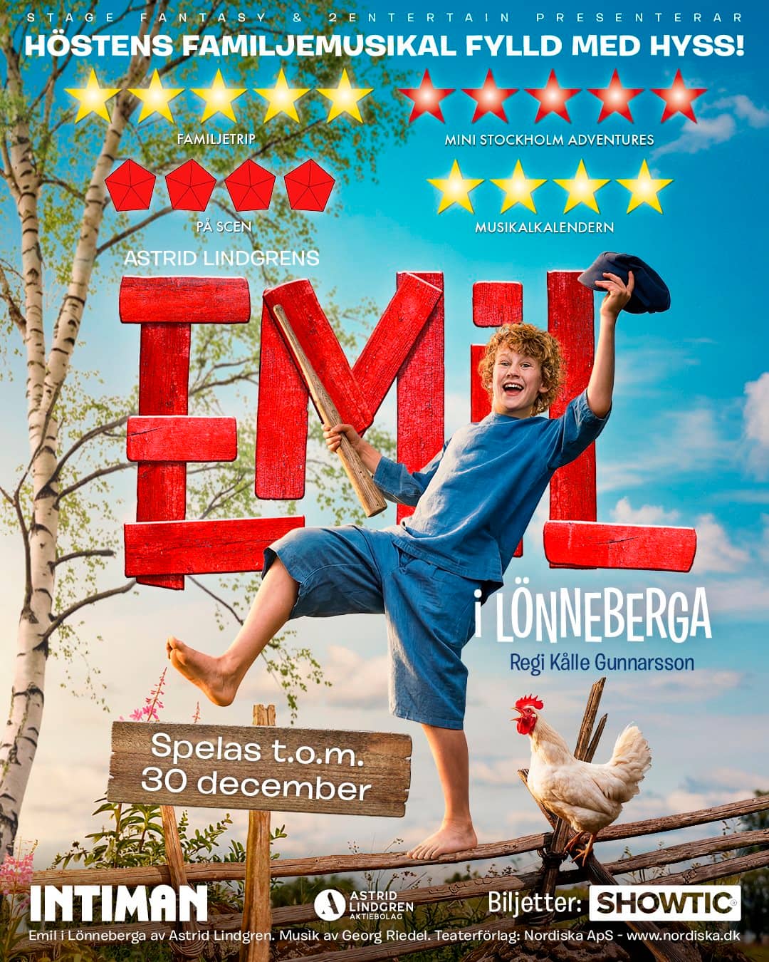 EMIL IN LÖNNEBERGA – Family Musical