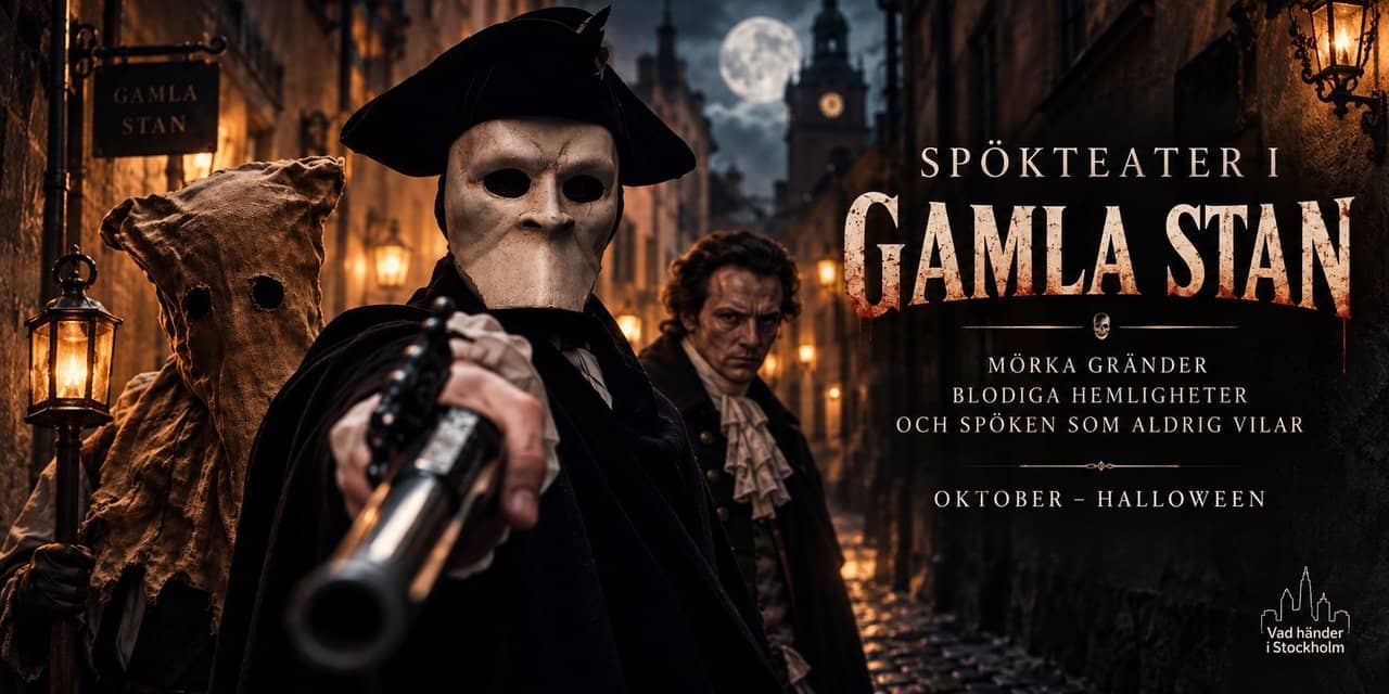Ghost Theatre in Stockholm’s Old Town