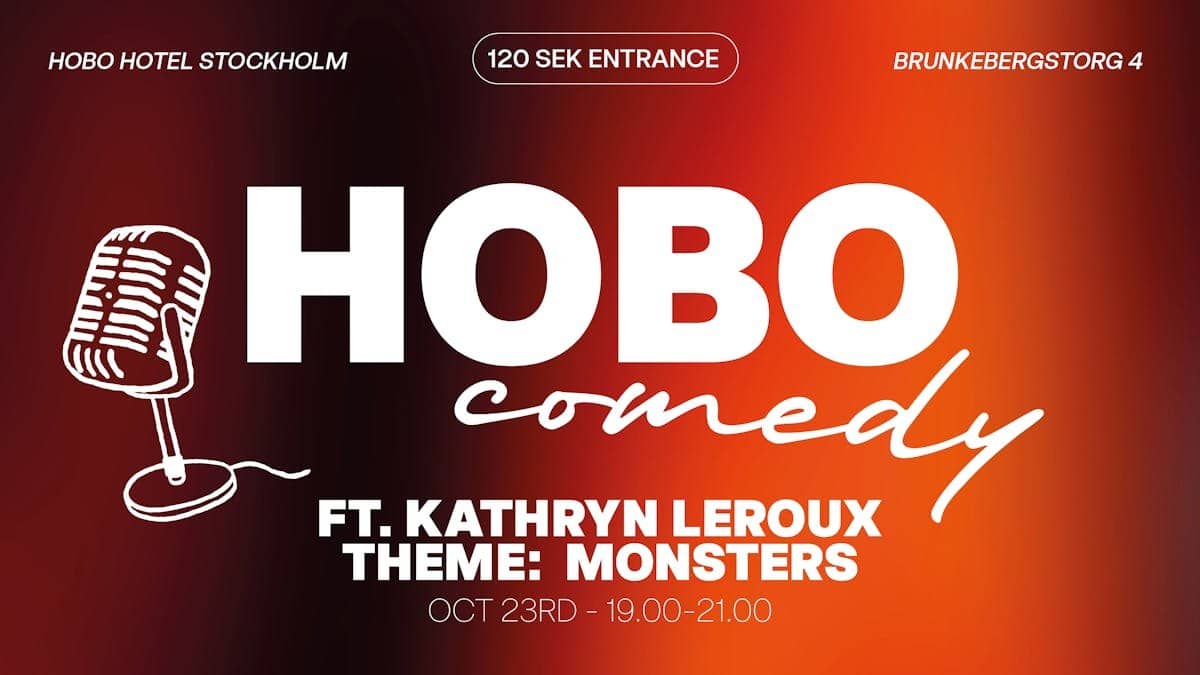 HOBO Comedy Theme Nights - Monsters