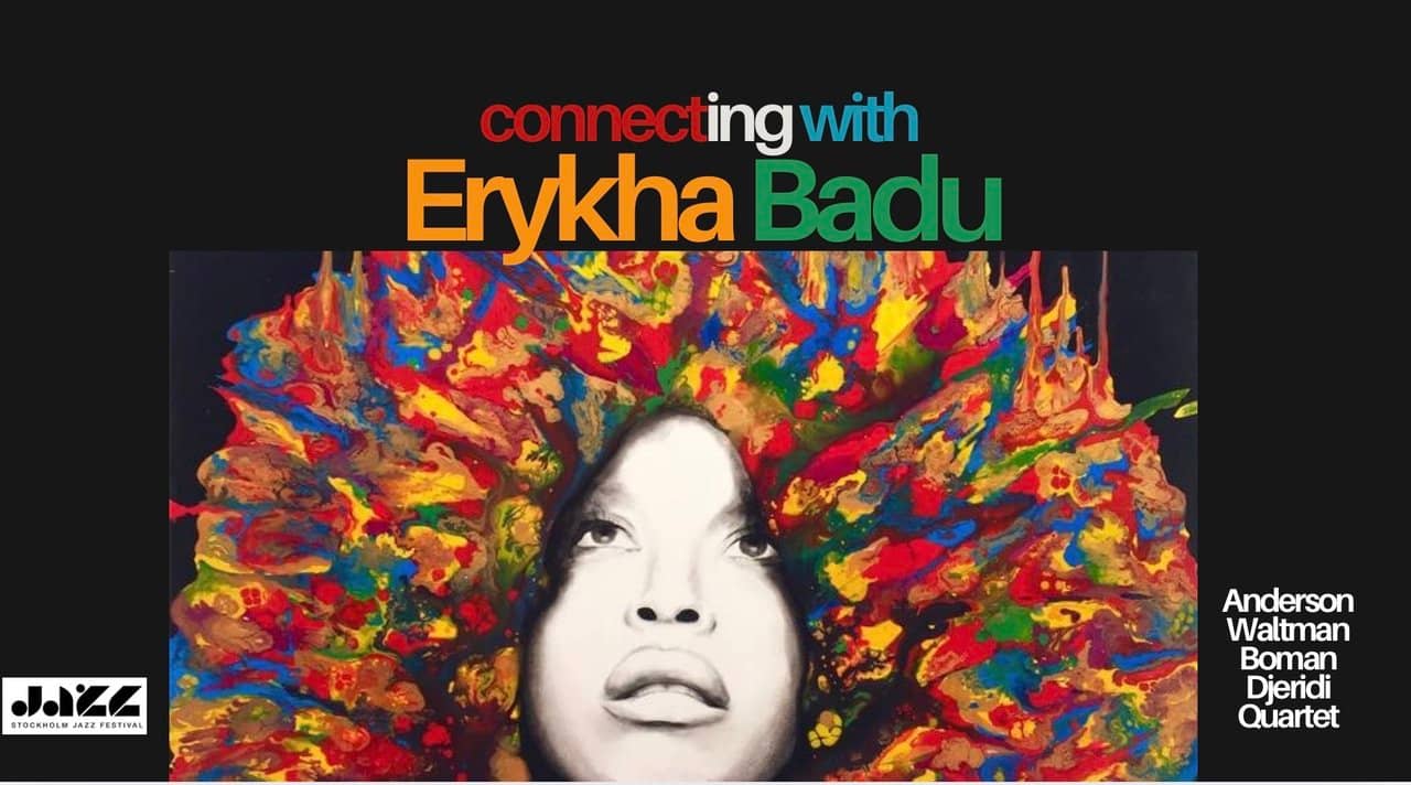 Jazz at Åsen: Connecting With Erykha Badu with the Anderson-Waltman-Boman-Djeridi Quartet