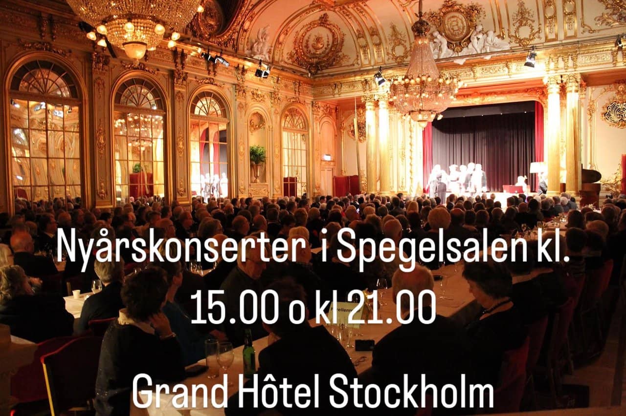 New Year's concert at the Hall of Mirrors