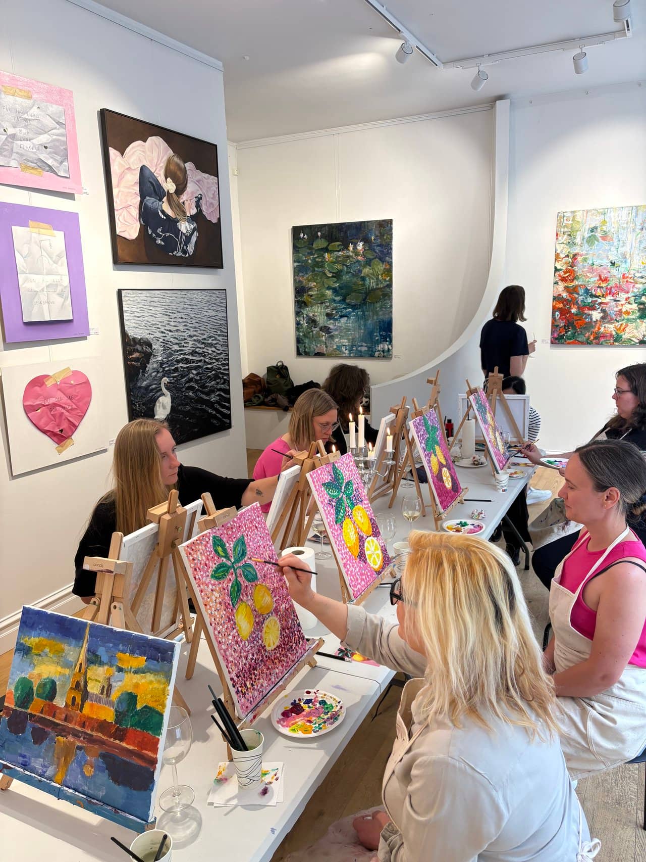 Paint & Sip at Konst.se Gallery: Frida Kahlo – Viva la Vida
