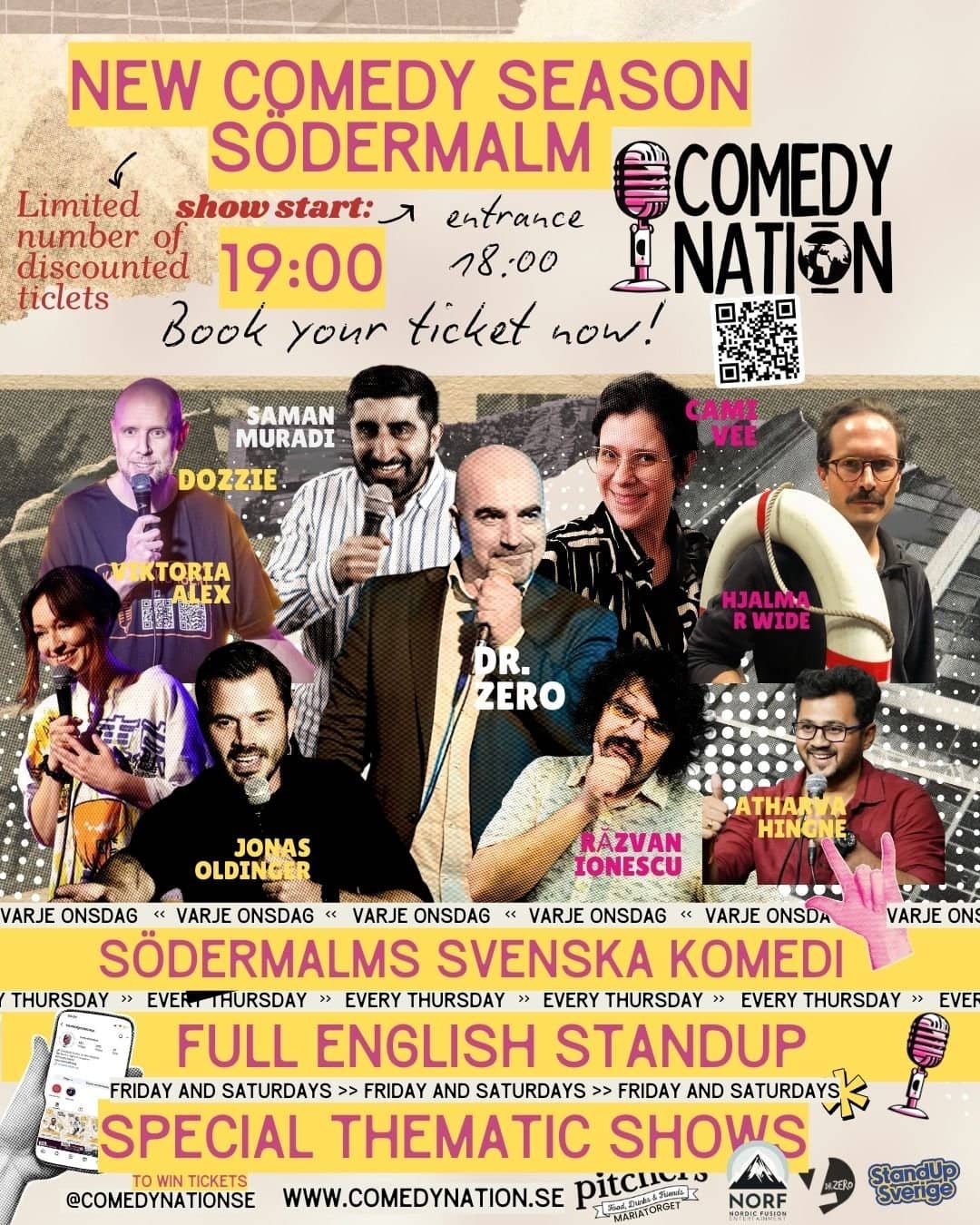 Södermalms Full English Comedy Nights