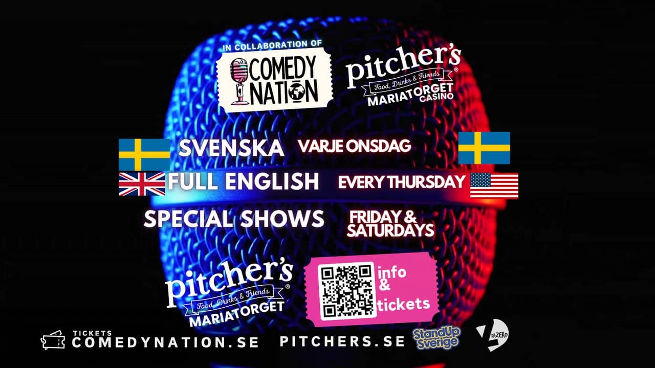 Södermalm's Swedish Stand-up Comedy