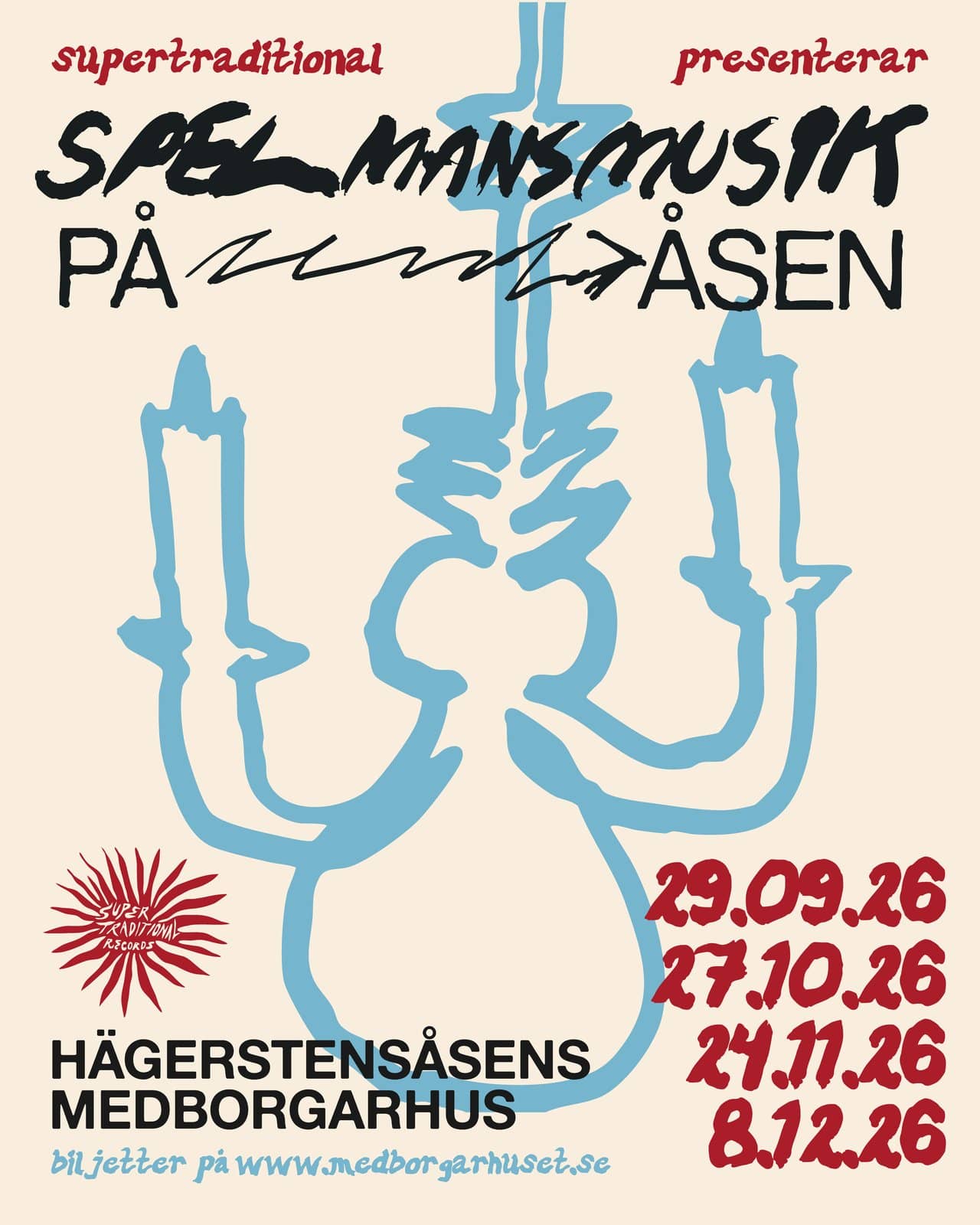 Spelmansmusik at Åsen (traditional music) - Autumn 2026