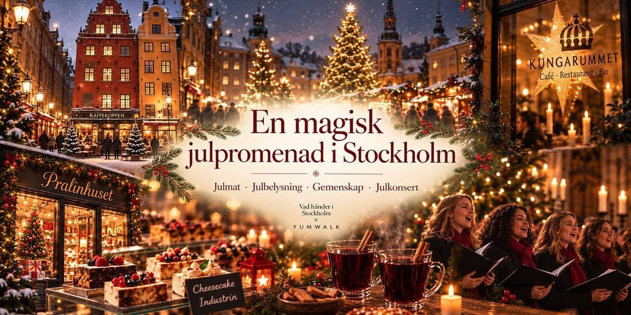 Stockholm Christmas Walk - the tastes of Christmas