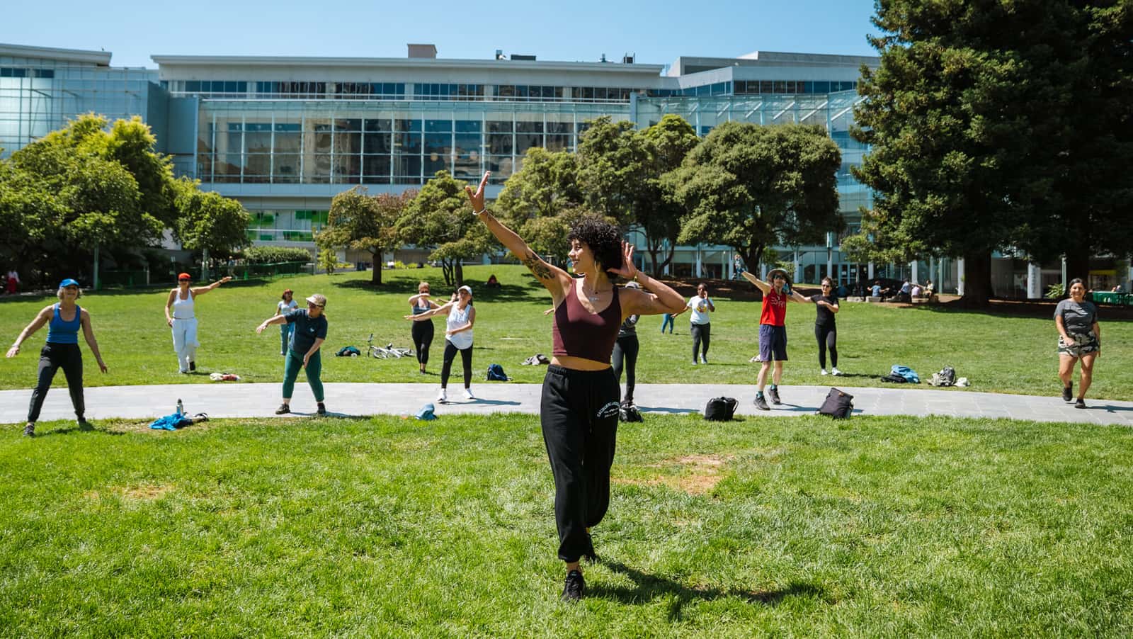 Dance Outdoors with Rhythm & Motion